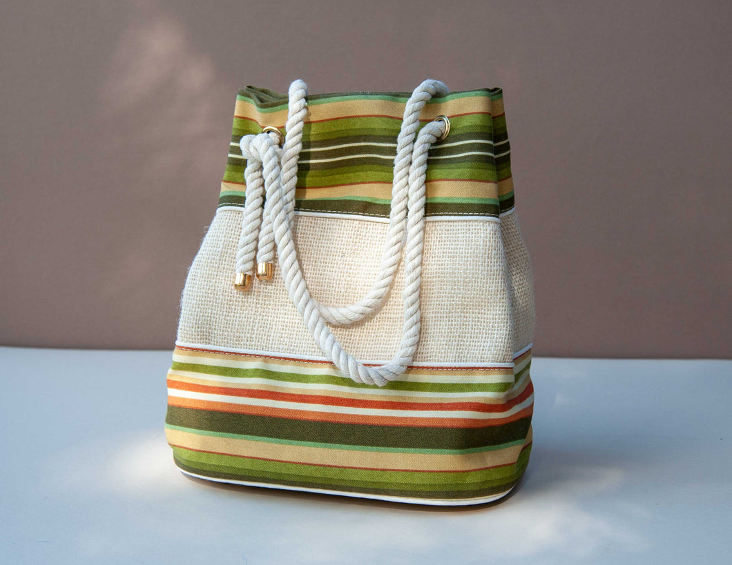 Stripes Handbag